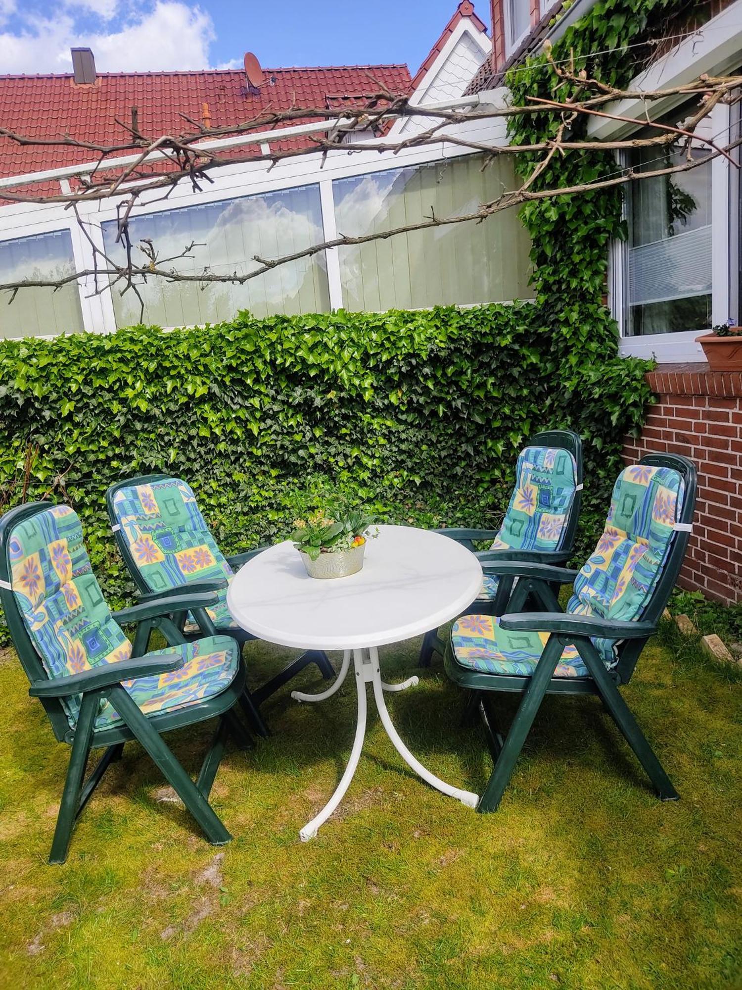 Ferienwohnung Haus Papenburg Garten Parkplatz Nordsee Dış mekan fotoğraf
